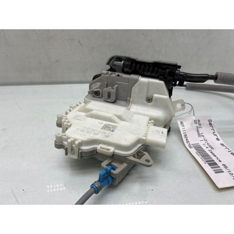 Serrure arriere gauche AUDI Q2 Photo n°2