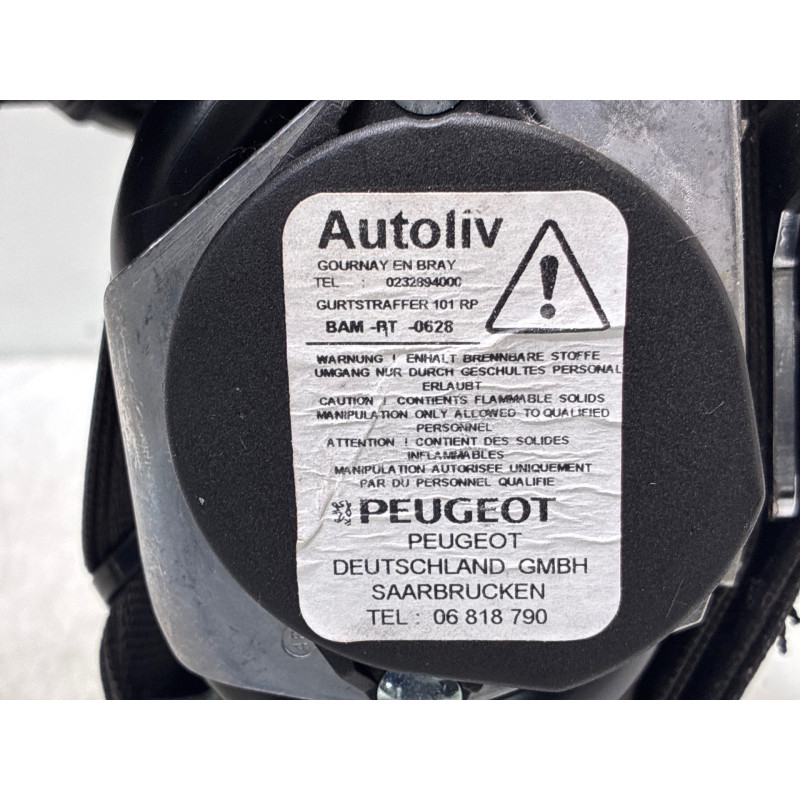 Pretensionneur de ceinture avant droit PEUGEOT 208 1 Photo n°3
