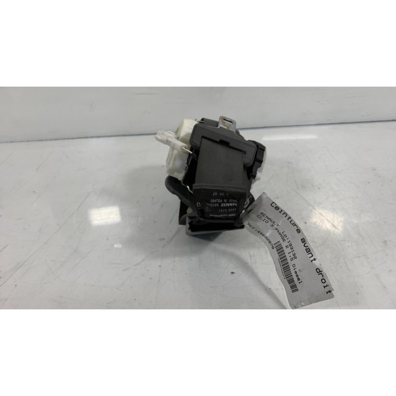 Pretensionneur de ceinture avant droit RENAULT CLIO 3 Photo n°1