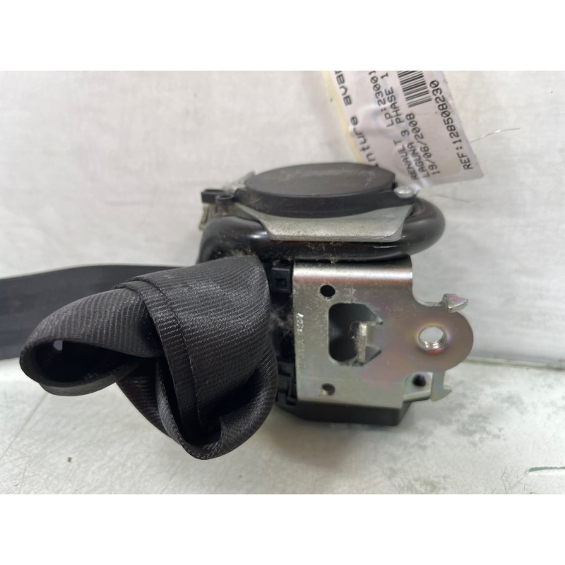 Pretensionneur de ceinture avant droit RENAULT LAGUNA 3 Photo n°4