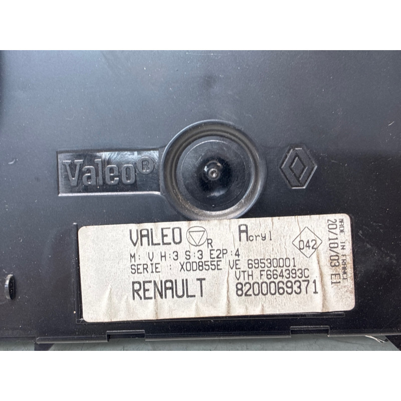 Commande chauffage RENAULT CLIO 2 Photo n°5
