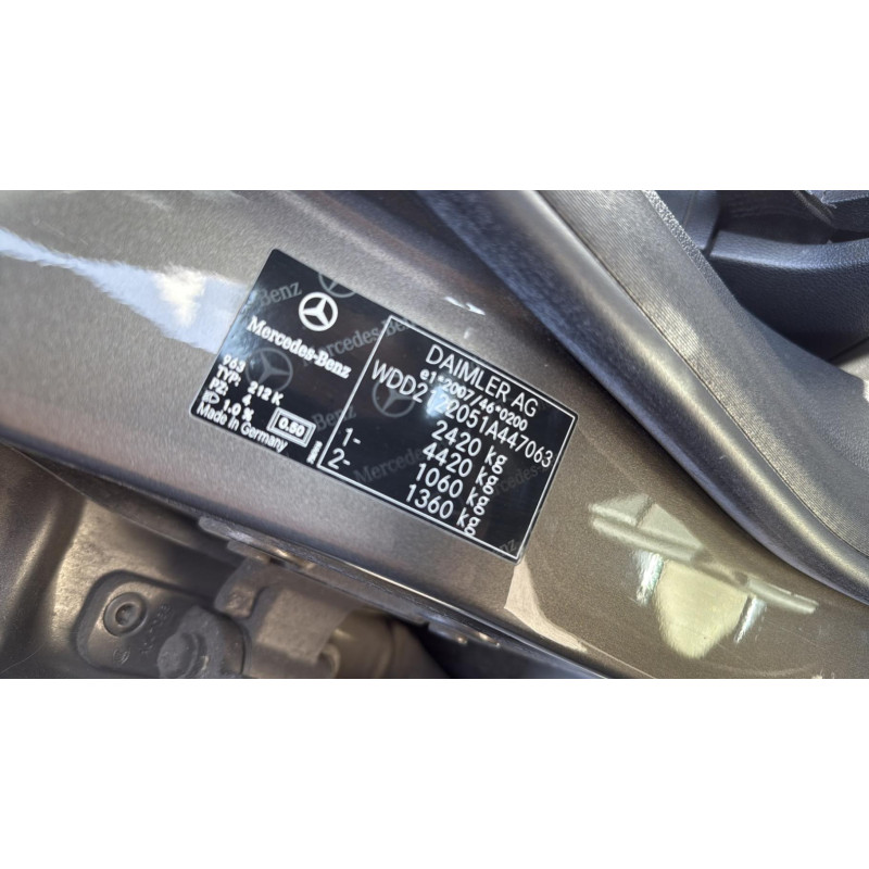 Cremaillere assistee MERCEDES CLASSE E 212 Photo n°9