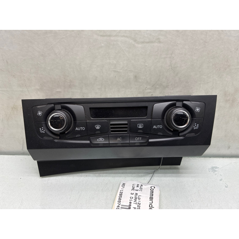 Commande chauffage AUDI A4 3 Photo n°4