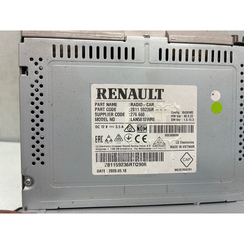 Autoradio d'origine RENAULT MASTER 3 Photo n°3