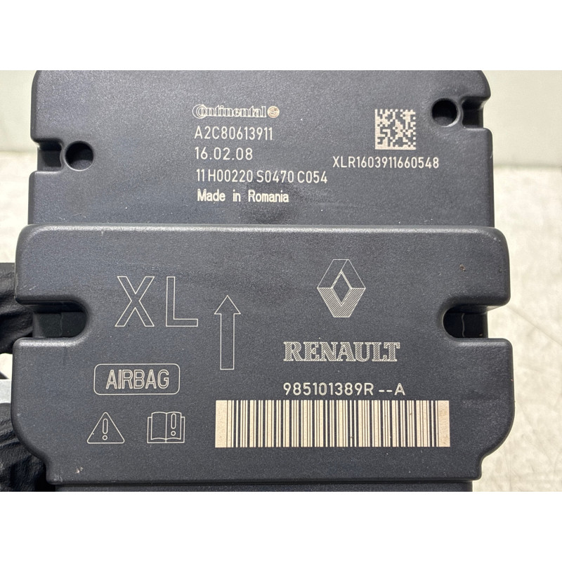 Boitier air bag RENAULT CLIO 4 Photo n°4