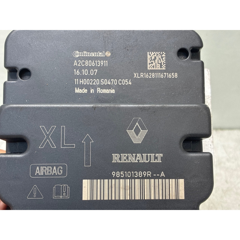 Boitier air bag RENAULT CLIO 4 Photo n°4