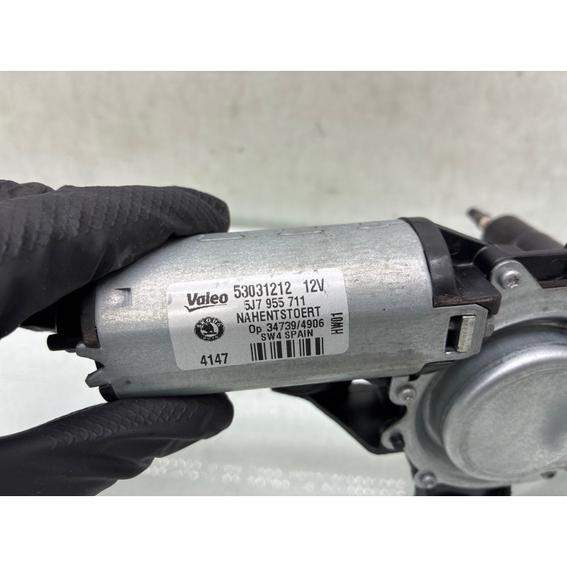 Moteur essuie glace arriere SKODA FABIA 2 Photo n°3