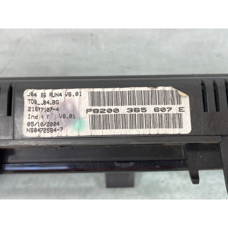 Compteur RENAULT SCENIC 2 Photo n°5