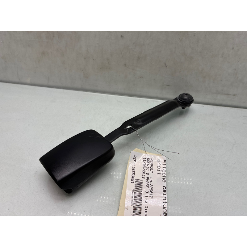 Attache ceinture avant droit RENAULT SCENIC 3 Photo n°1