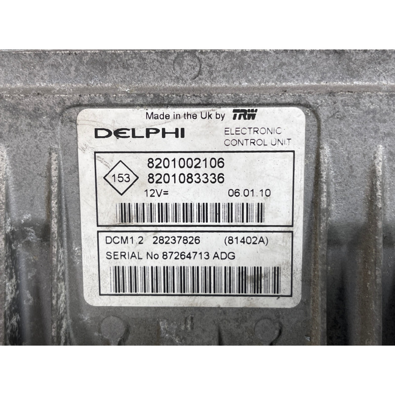 Calculateur moteur DACIA LOGAN MCV 1 Photo n°4