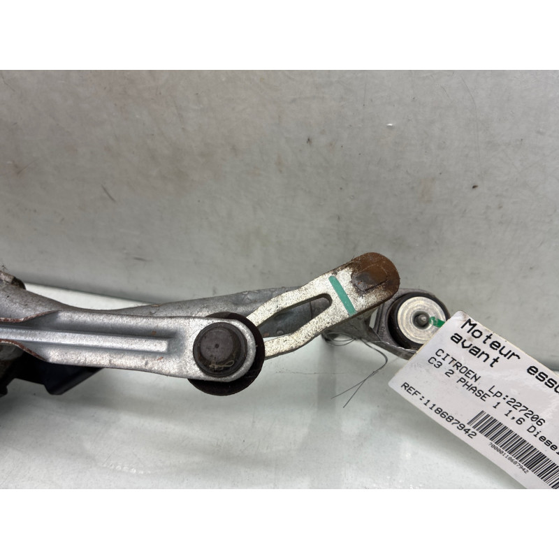 Moteur essuie glace avant CITROEN C3 2 Photo n°3