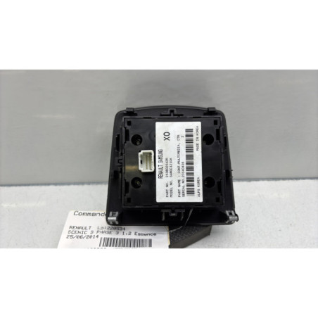 Commande GPS RENAULT SCENIC 3