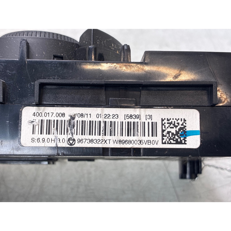 Commande chauffage PEUGEOT 3008 1 Photo n°3
