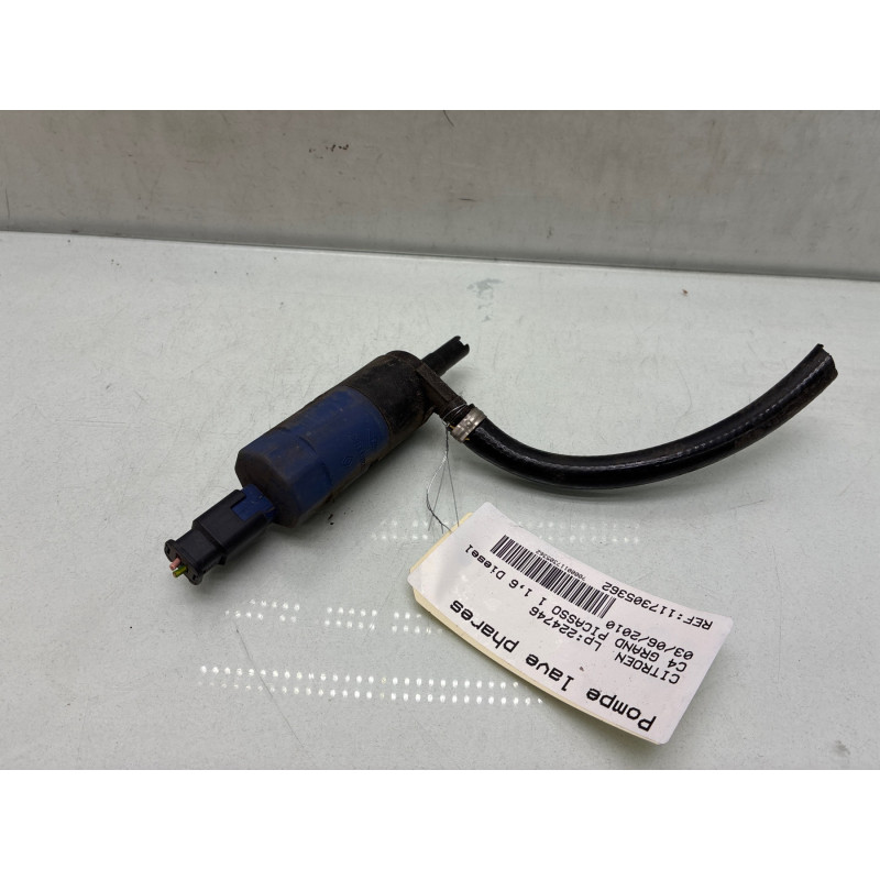 Pompe lave phares CITROEN C4 GRAND PICASSO 1 Photo n°3
