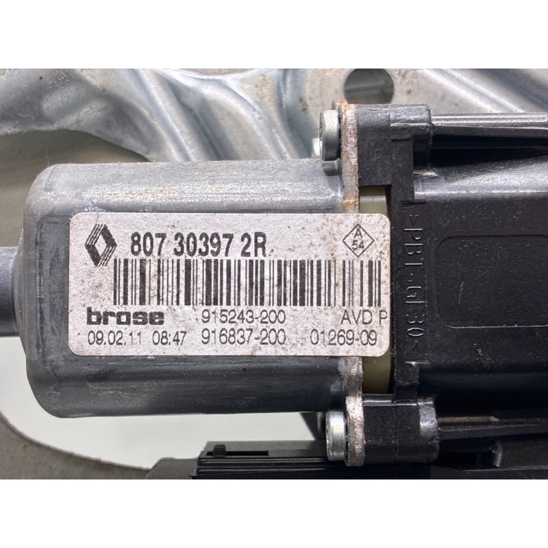 Leve vitre electrique avant droit RENAULT MEGANE 3 Photo n°5