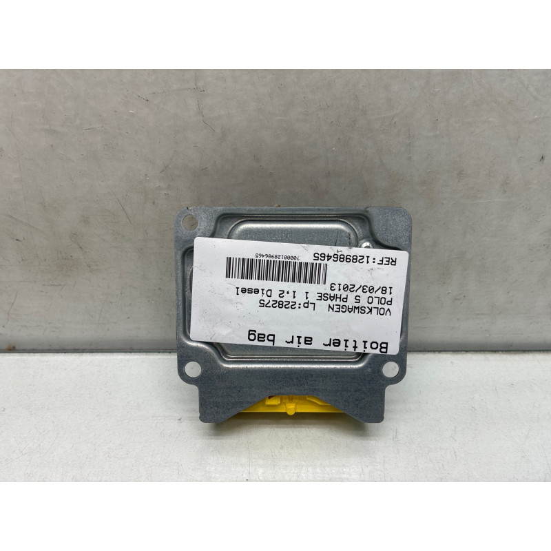 Boitier air bag VOLKSWAGEN POLO 5 Photo n°3