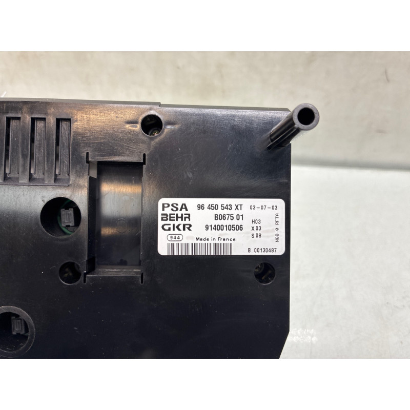 Commande chauffage CITROEN XSARA PICASSO Photo n°3
