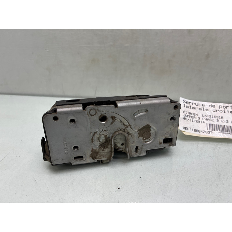 Serrure de porte laterale droite CITROEN JUMPER 3 Photo n°4