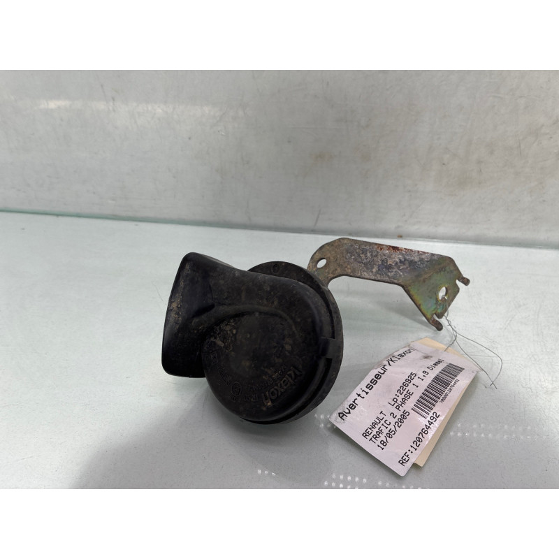 Avertisseur/Klaxon RENAULT TRAFIC 2 Photo n°3