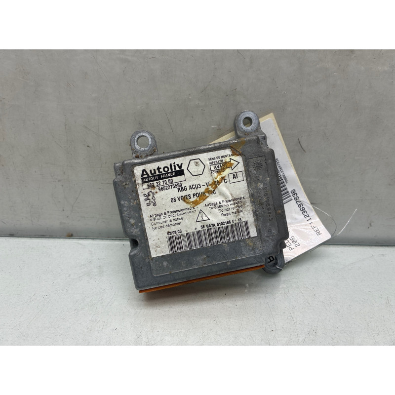 Boitier air bag PEUGEOT 206 Photo n°4