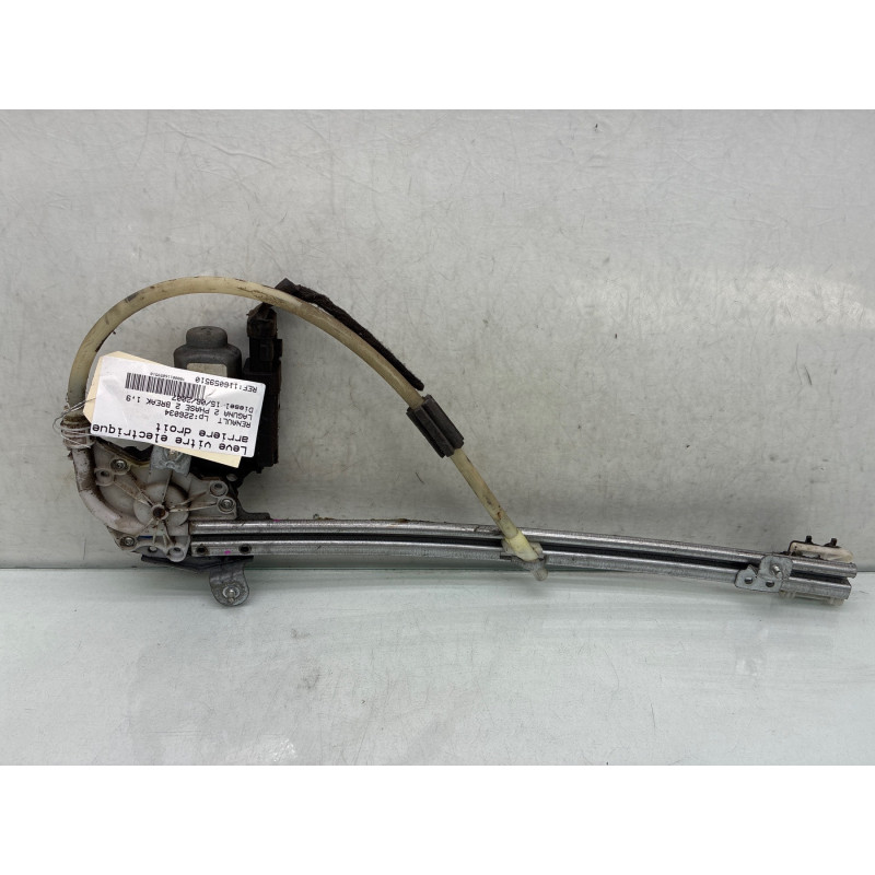 Leve vitre electrique arriere droit RENAULT LAGUNA 2 Photo n°3