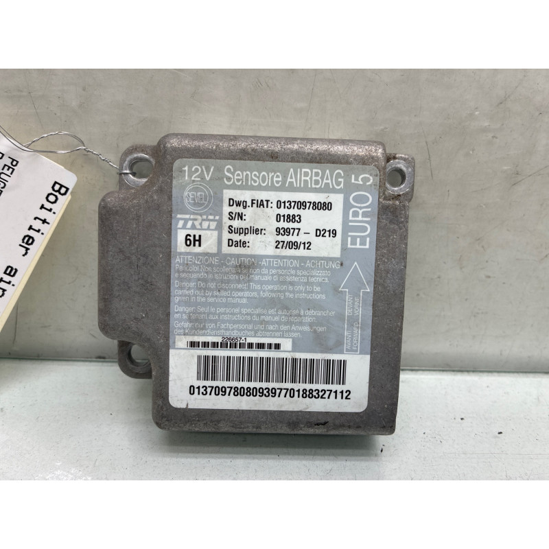 Boitier air bag PEUGEOT BOXER 3 Photo n°3