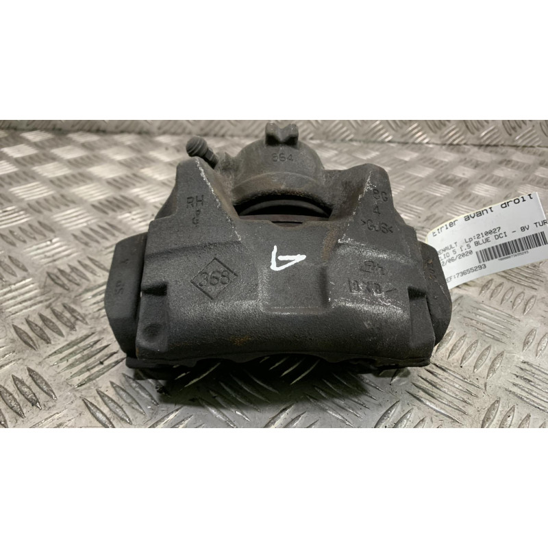 Etrier avant droit (freinage) RENAULT CLIO 5 Photo n°2