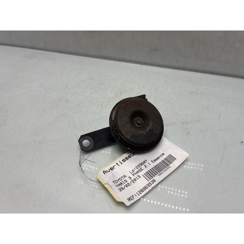 Avertisseur/Klaxon TOYOTA YARIS 3 Photo n°1
