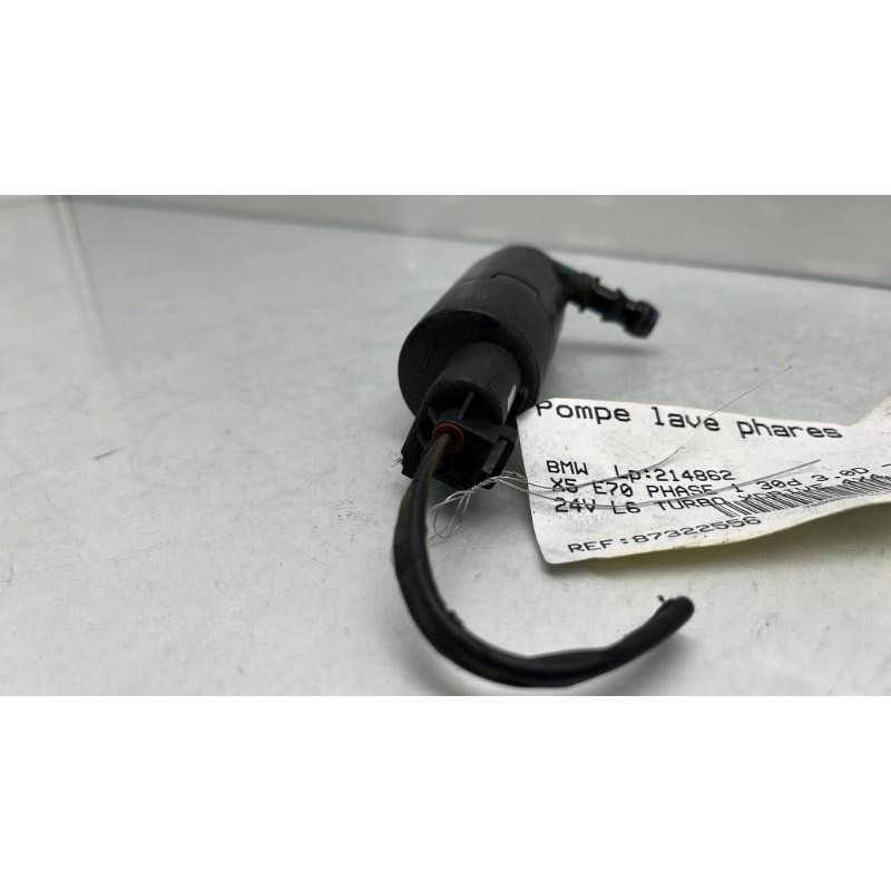 Pompe lave phares BMW X5 E70 Photo n°2