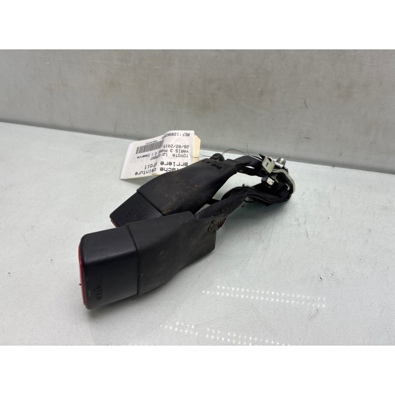 Attache ceinture arriere centrale TOYOTA YARIS 3 Photo n°3