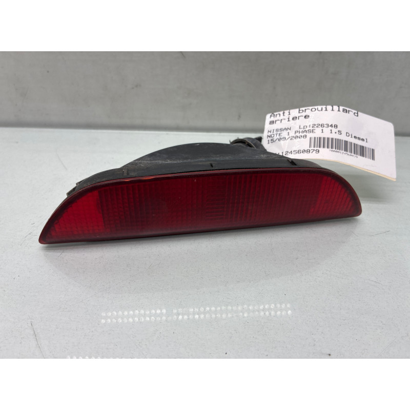 Anti brouillard arriere NISSAN NOTE 1 Photo n°1