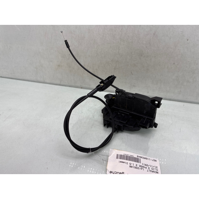 Serrure avant gauche RENAULT CLIO 3 Photo n°5