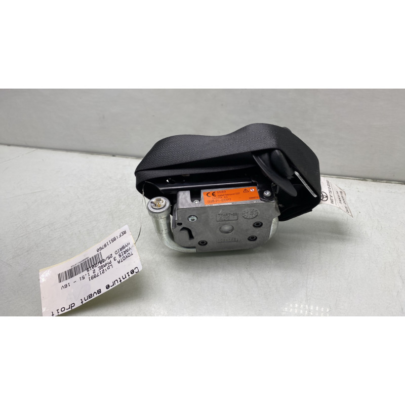 Pretensionneur de ceinture avant droit TOYOTA YARIS 3 Photo n°3
