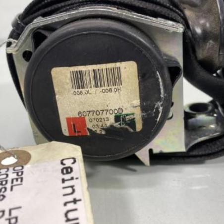 Ceinture avant gauche OPEL CORSA D