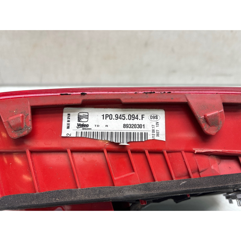 Feu arriere secondaire droit (feux) SEAT LEON 2 Photo n°3