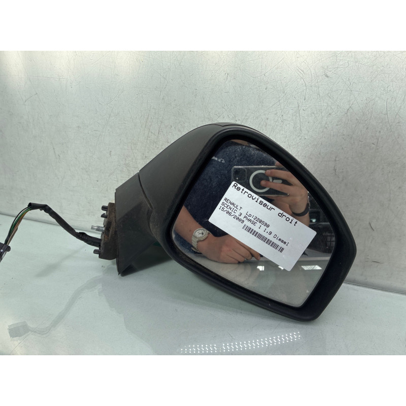 Retroviseur droit RENAULT SCENIC 3 Photo n°4