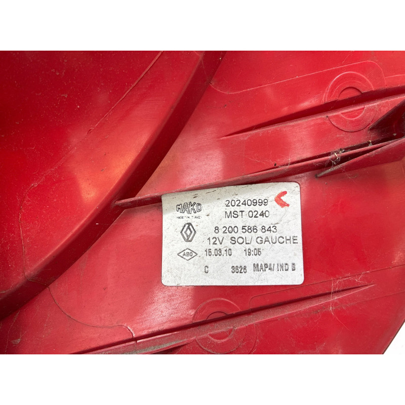 Feu arriere principal gauche (feux) RENAULT CLIO 3 Photo n°3