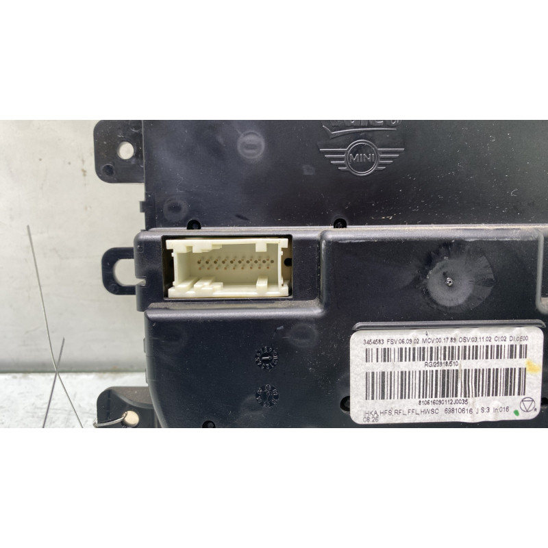 Commande chauffage MINI MINI 2 R55 Photo n°3