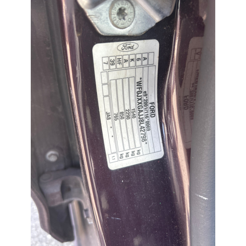 FORD FIESTA 6 PHASE 1 1.4 TDCI - 8V TURBO Photo n°12