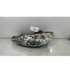 Optique avant principal gauche (feux)(phare) PEUGEOT 206