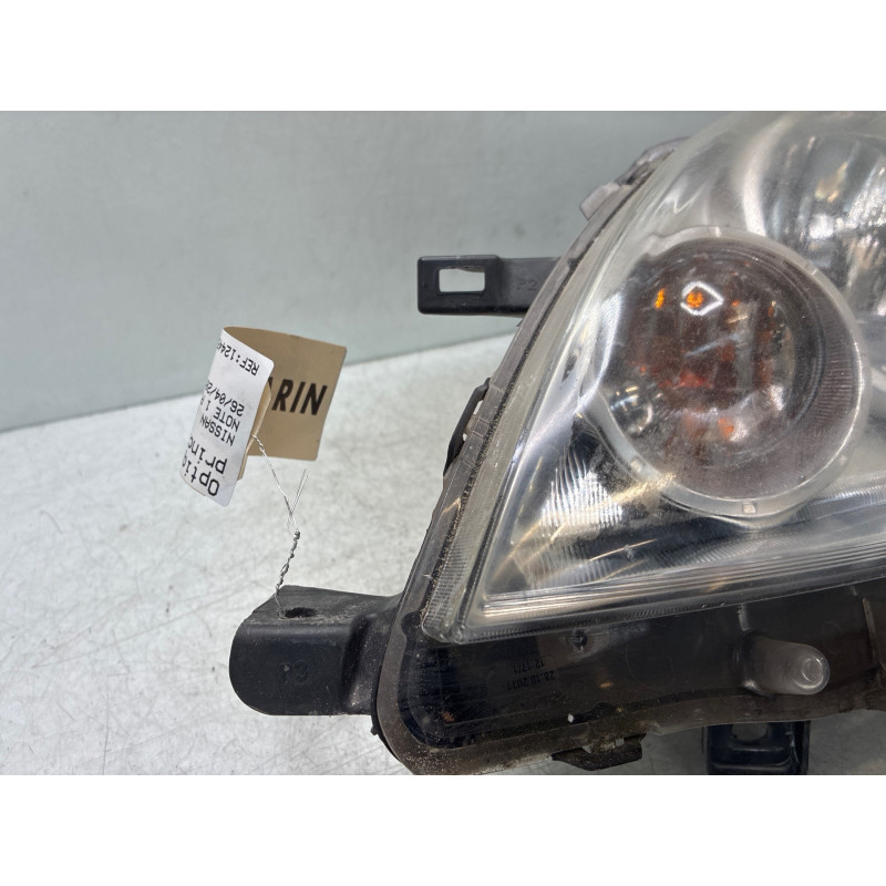Optique avant principal gauche (feux)(phare) NISSAN NOTE 1 Photo n°5