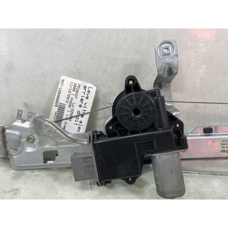 Leve vitre electrique arriere droit PEUGEOT 3008 1 Photo n°6
