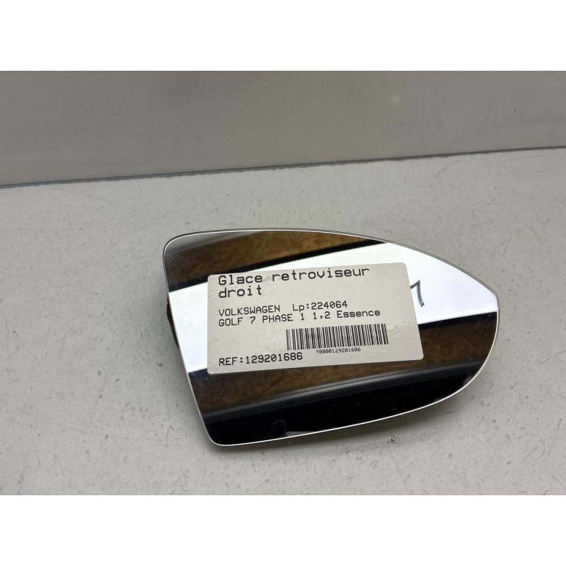 Glace retroviseur droit VOLKSWAGEN GOLF 7 Photo n°2