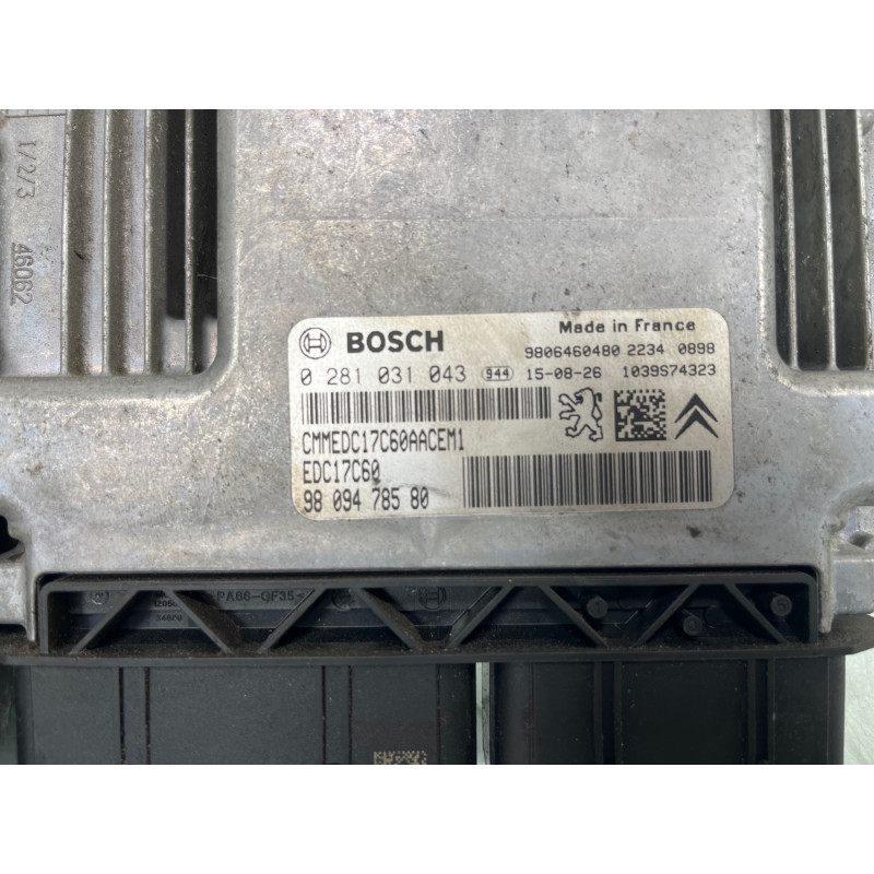 Calculateur moteur CITROEN C4 GRAND PICASSO 2 Photo n°3