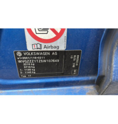 Poignee porte avant droit VOLKSWAGEN TOURAN 1