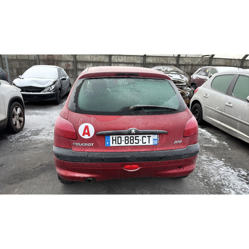 Optique avant principal droit (feux)(phare) PEUGEOT 206 Photo n°9