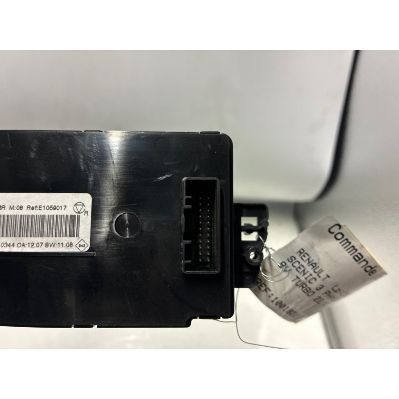 Commande chauffage RENAULT SCENIC 3 Photo n°3
