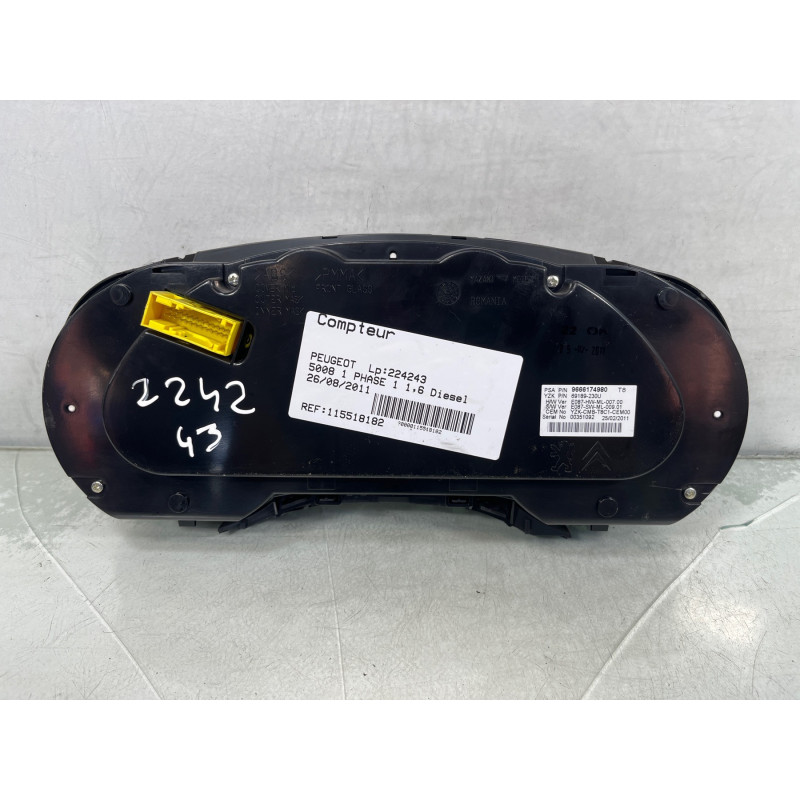 Compteur PEUGEOT 5008 1 Photo n°6