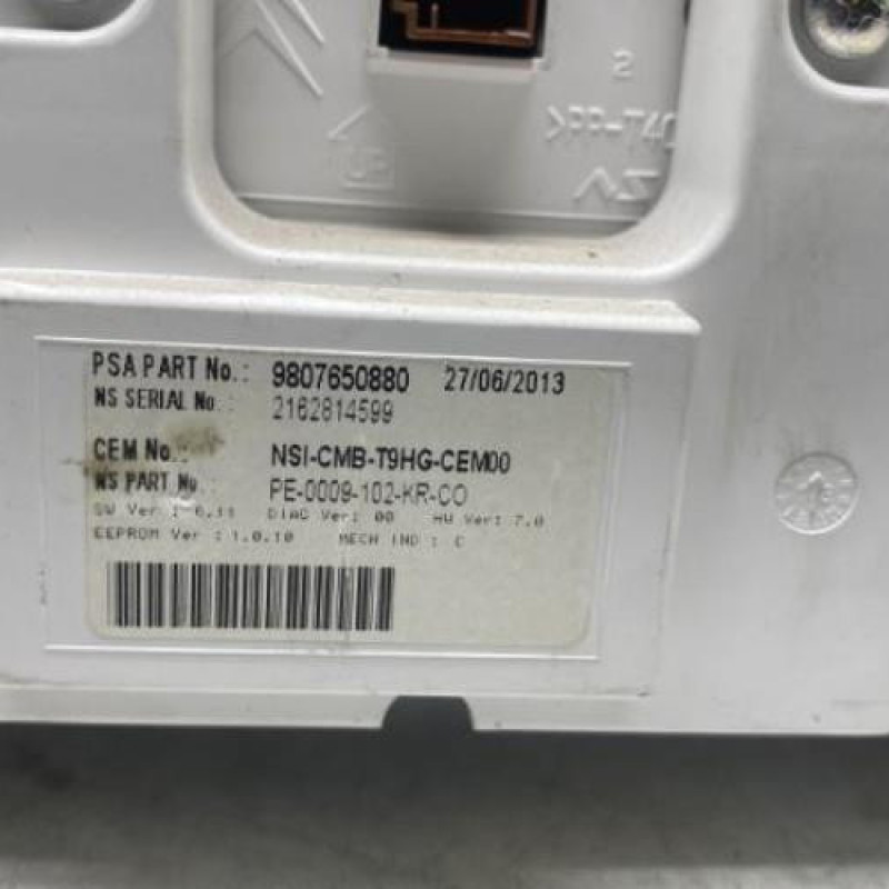 Compteur PEUGEOT 308 2 Photo n°6