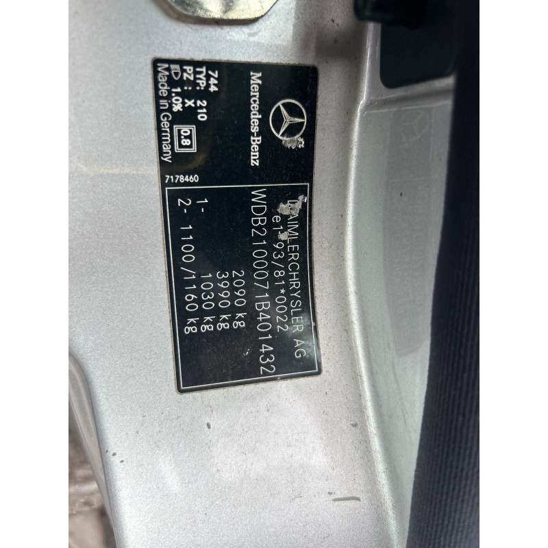 Retroviseur gauche MERCEDES CLASSE E 210 Photo n°19